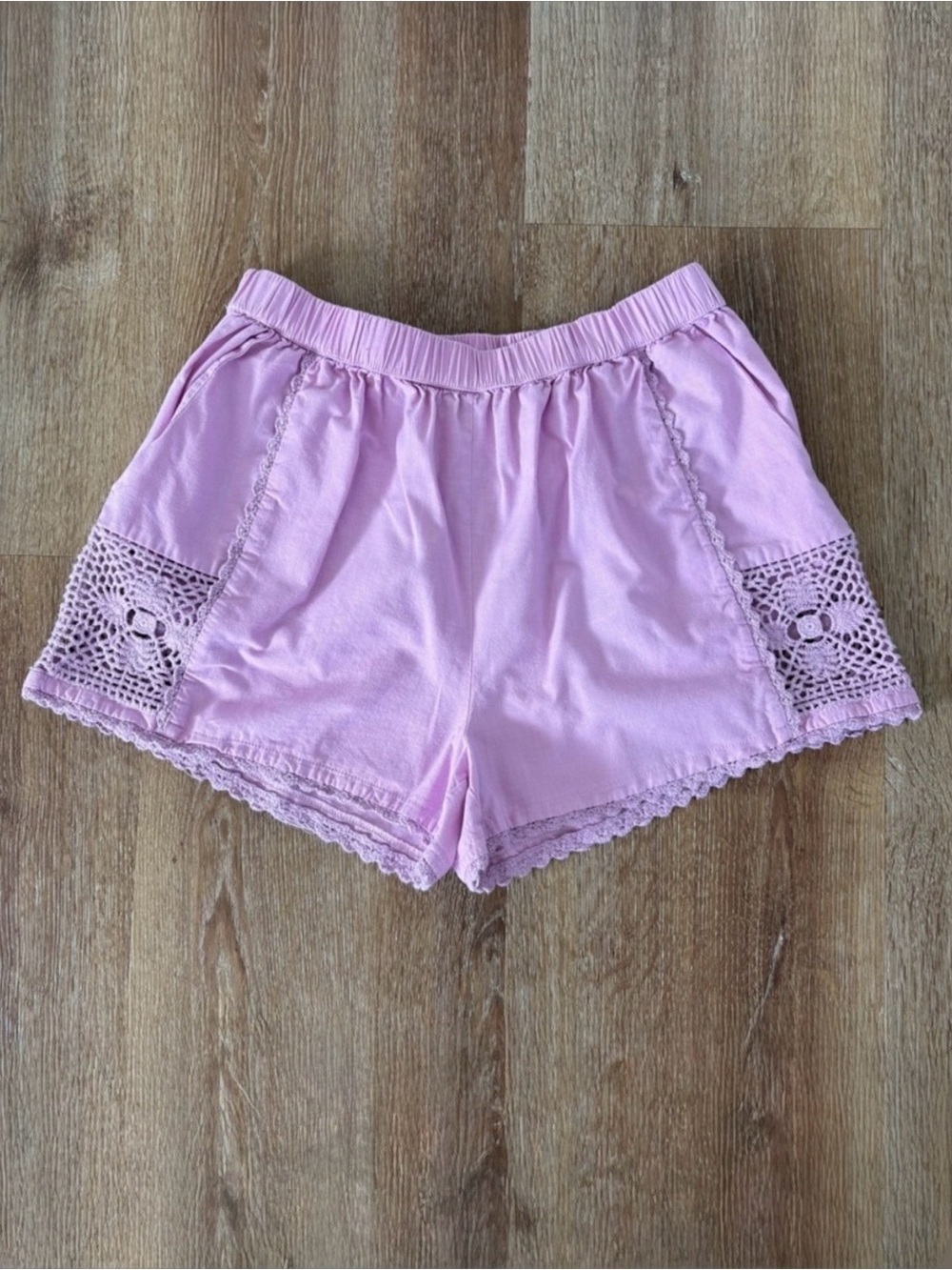 NWOT Cotton On Crochet Lace Boho Shorts in Lilac Size: XS| Summer, Beach